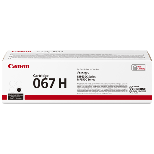 Canon 067H cartuccia toner 1 pz Originale Nero