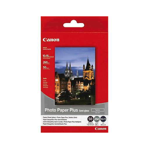 Canon Carta fotografica semi-lucida SG-201 Plus 4x6" - 50 fogli