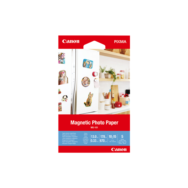 Canon Carta fotografica magnetica MG-101 102x152 cm 5 fogli