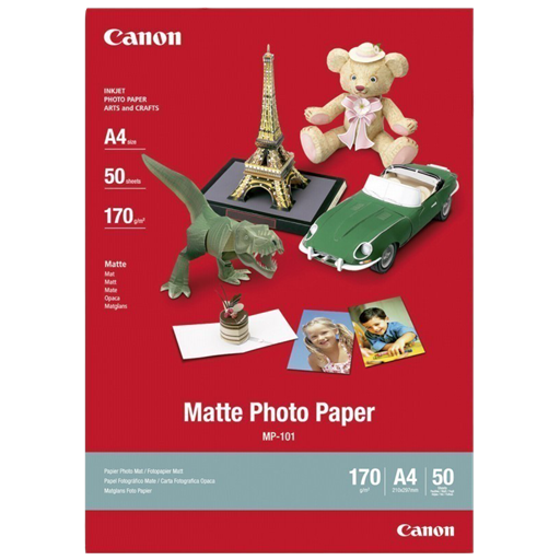 Canon Carta fotografica Matte MP-101 A4 - 50 fogli