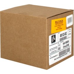 Zebra Nastro colorato nero 800132-002 12PCK