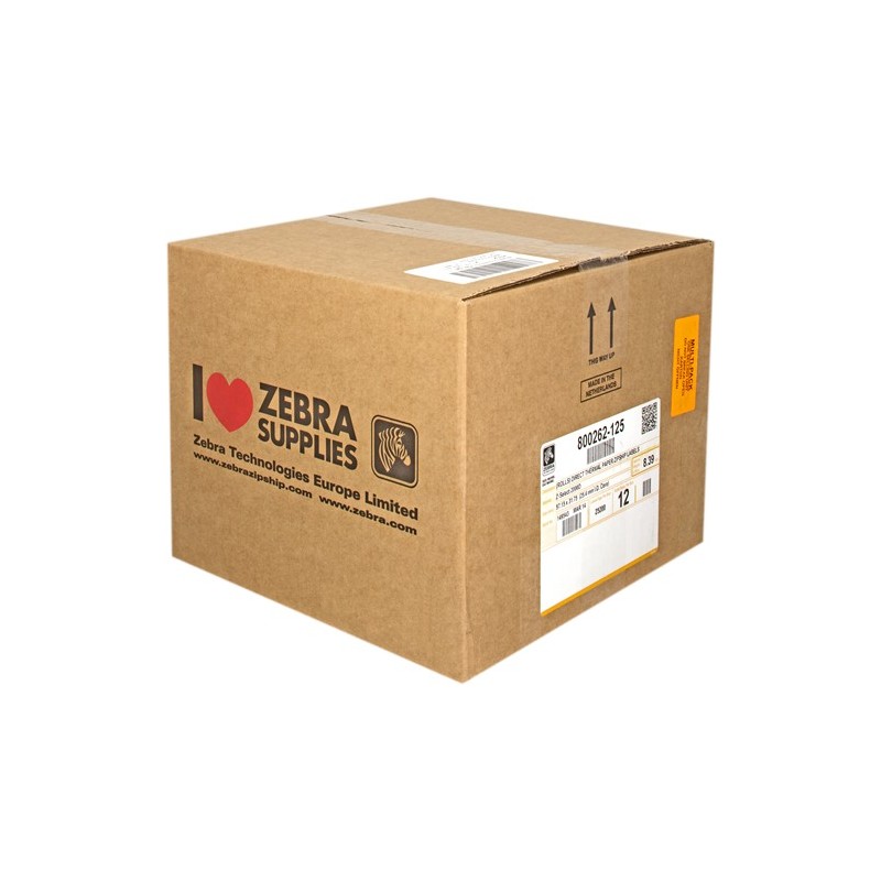 Zebra Etichette 800262-125 12PCK