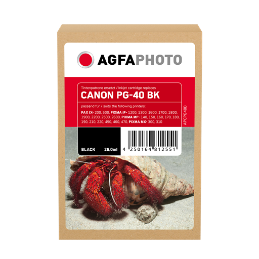 Agfa Photo Cartuccia d'inchiostro nero APCPG40B