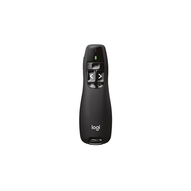 Logitech R400 puntatore wireless RF Nero