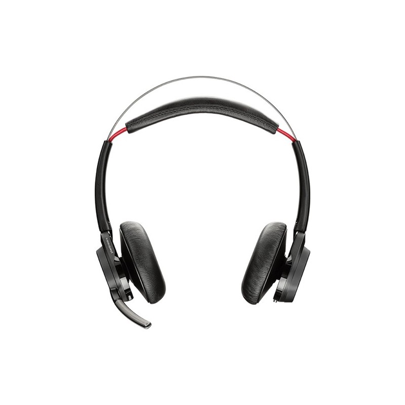 POLY Voyager Focus UC Auricolare Wireless A Padiglione Ufficio Bluetooth Nero