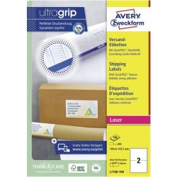  AVERY Zweckform Etichette Bianco L7168-100