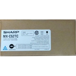  Sharp toner ciano MX-C52TC