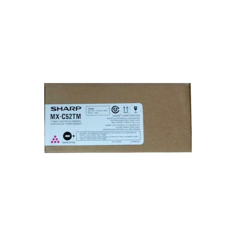  Sharp toner magenta MX-C52TM