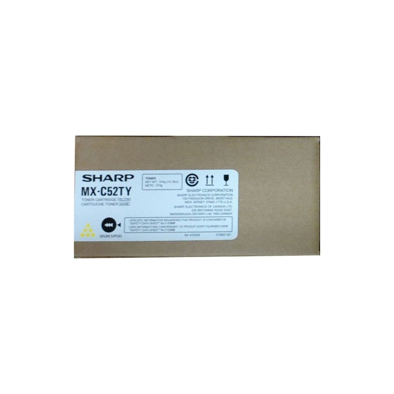  Sharp toner giallo MX-C52TY