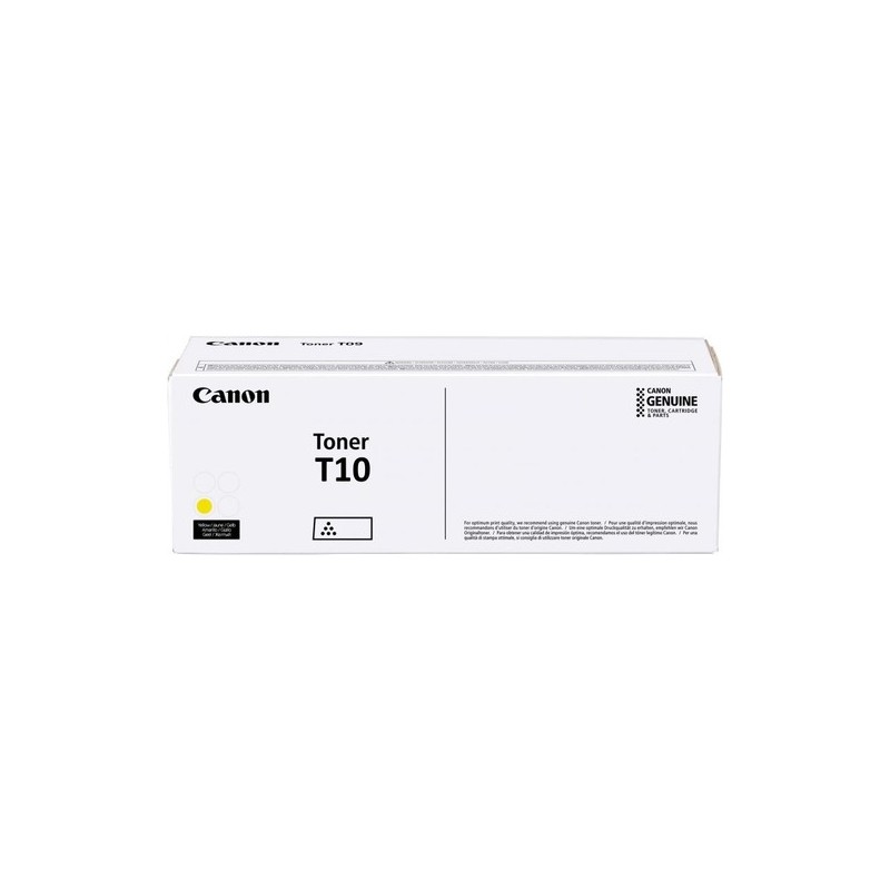 Canon T10 cartuccia toner 1 pz Originale Giallo