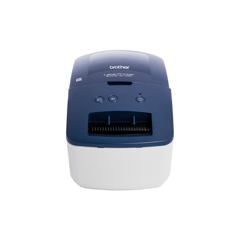Brother QL-600B stampante per etichette (CD) Termica diretta 300 x 600 DPI 71 mm/s Cablato DK