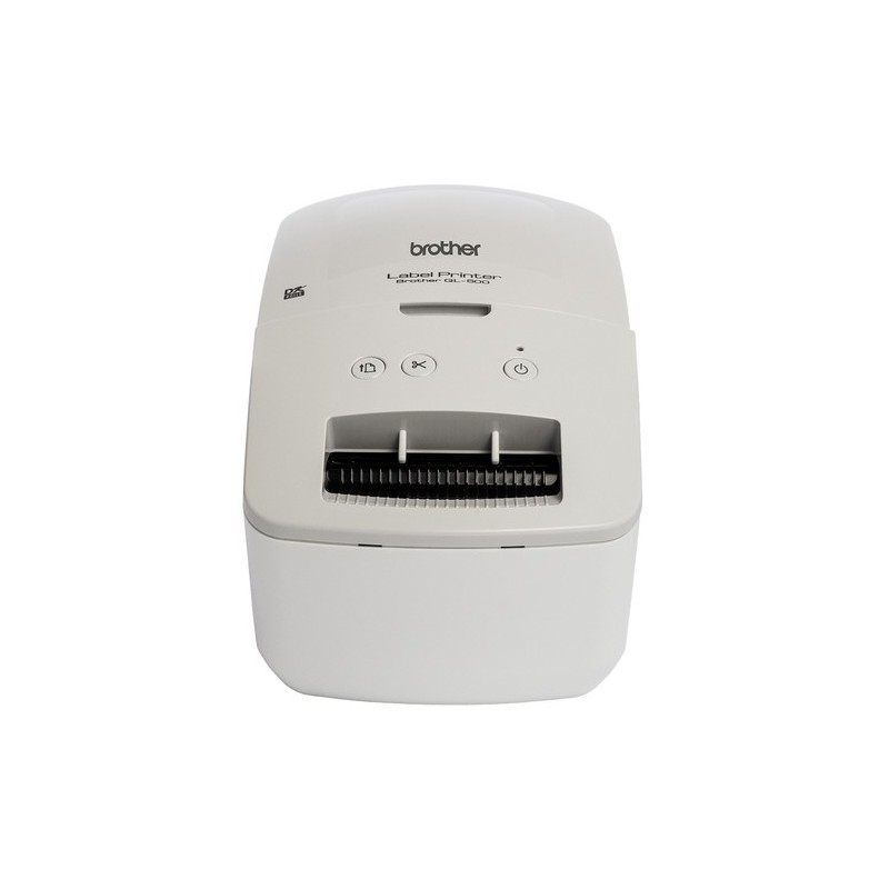 Brother QL-600G stampante per etichette (CD) Termica diretta A colori 300 x 600 DPI 71 mm/s Con cavo e senza cavo DK