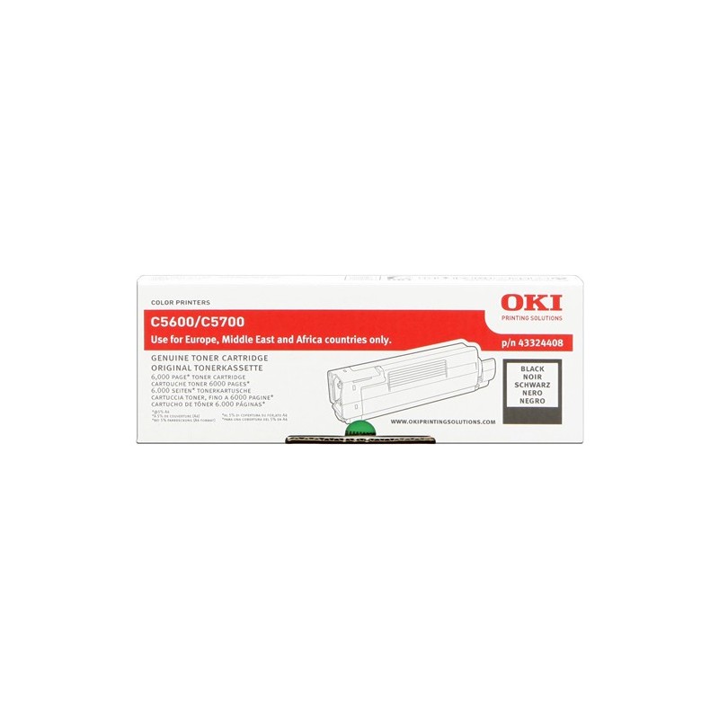 OKI toner nero 43324408