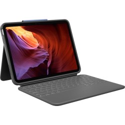 Logitech Rugged Folio QWERTZ Tedesco Smart Connector Grafite