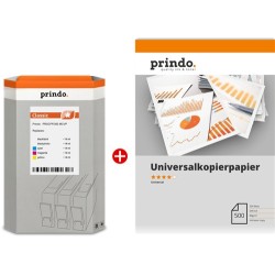 Prindo Value Pack Nero (opaco) / Nero (Foto) / ciano / magenta / giallo / Bianco PRSCPFI300 MCVP