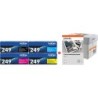 Brother Value Pack nero / ciano / magenta / giallo / Bianco TN-249 MCVP