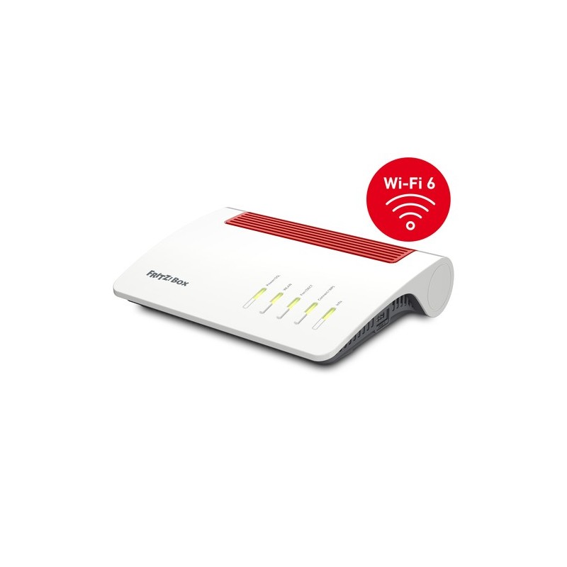 Box FRITZ! 7590 AX router wireless Gigabit Ethernet Dual-band (2.4 GHz/5 GHz) Bianco