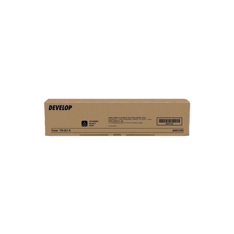 Develop toner nero A8K31D0