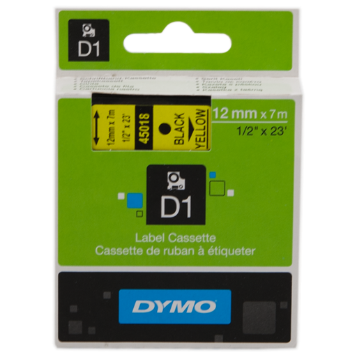 DYMO Nastro Nero su giallo S0720580