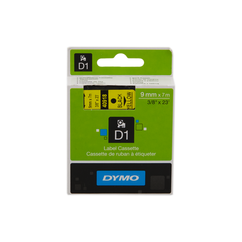 DYMO Nastro Nero su giallo S0720730
