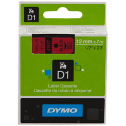DYMO Nastro Nero su rosso S0720570