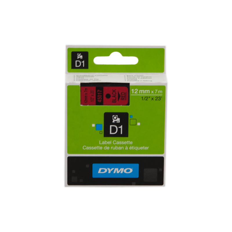 DYMO Nastro Nero su rosso S0720570