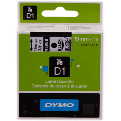 DYMO Nastro Nero su trasparente S0720820