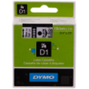 DYMO Nastro Nero su trasparente S0720820