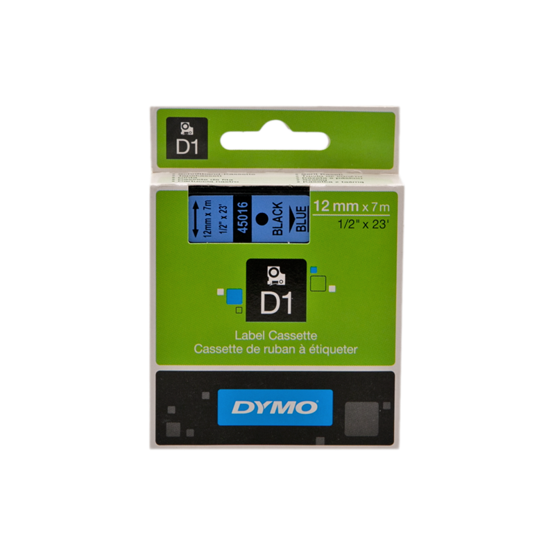 DYMO Nastro Nero su blu S0720560
