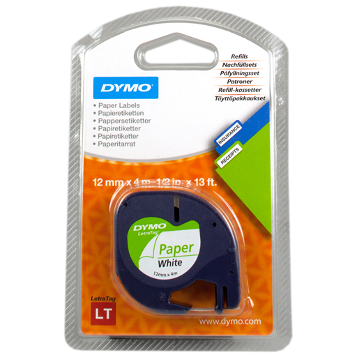 DYMO Nastro Nero su bianco S0721520