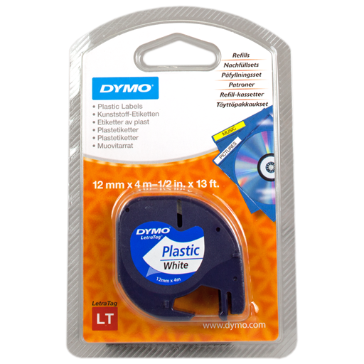 DYMO Nastro Nero su bianco S0721660