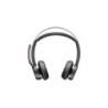 HP Poly Voyager Focus 2 Microsoft Teams Certified USB-C-C Headset +USB-C/A Adapter +Charging Stand