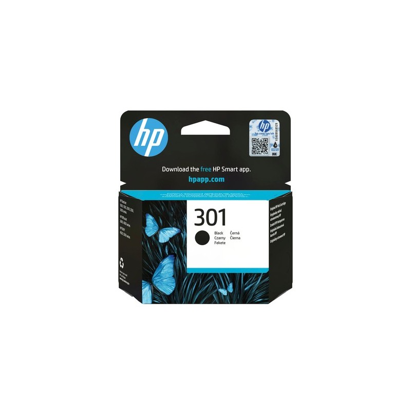 HP Cartuccia originale inchiostro nero 301
