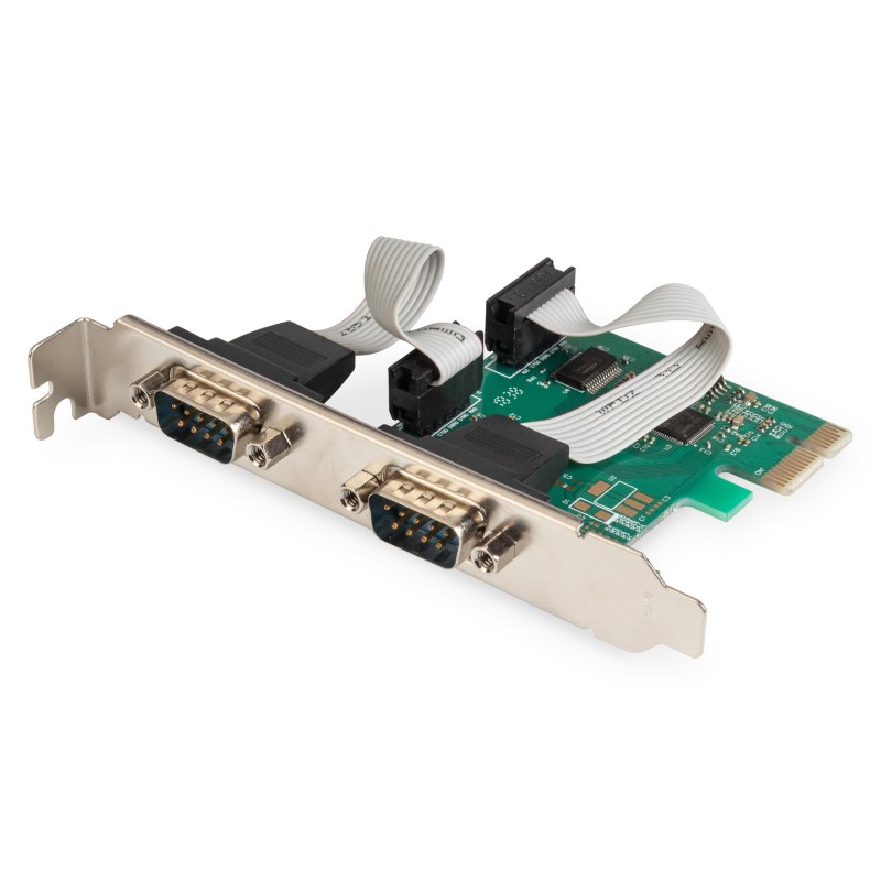 SCHEDA PCI-E 2 SERIALII 9 POLI
