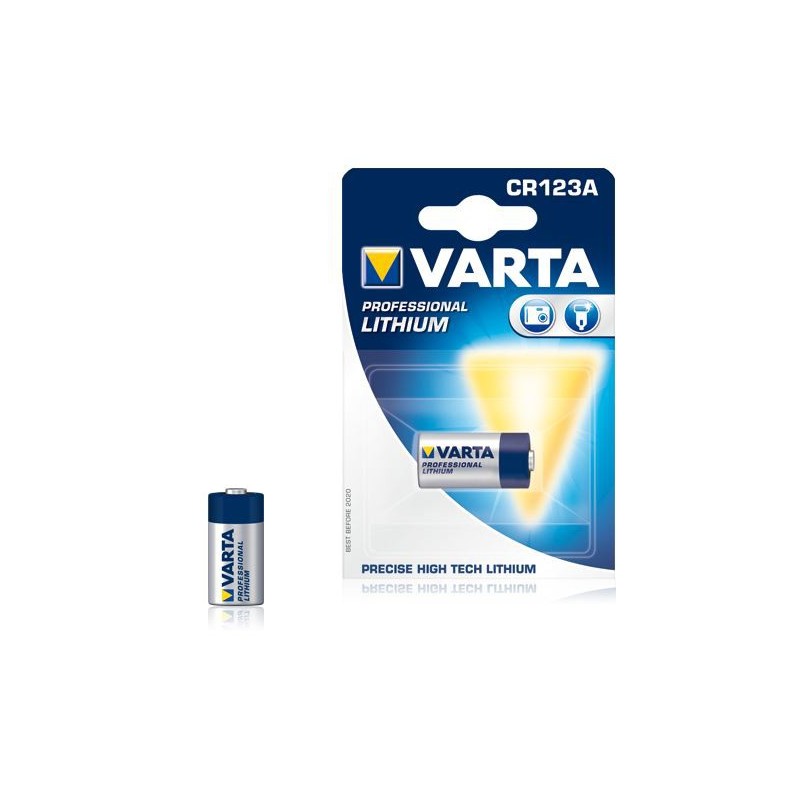 BATTERIA CR123 LITIO 3V PROFESSIONAL