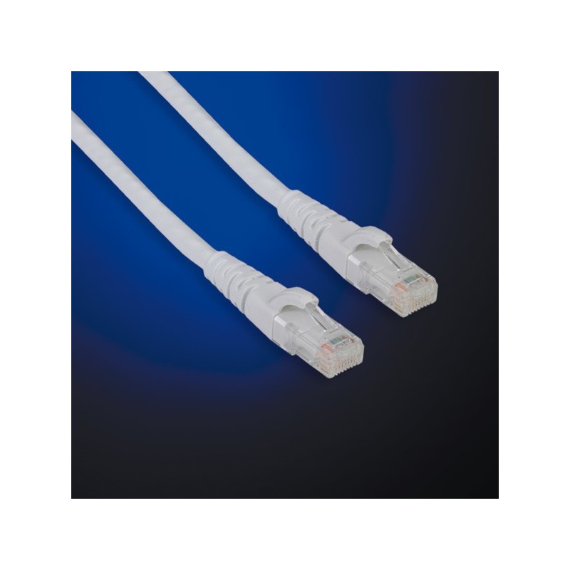 CAVO RETE UTP CAT.6 1MT LSOH GRIGIO HALOGEN FREE NO SCHERMATO