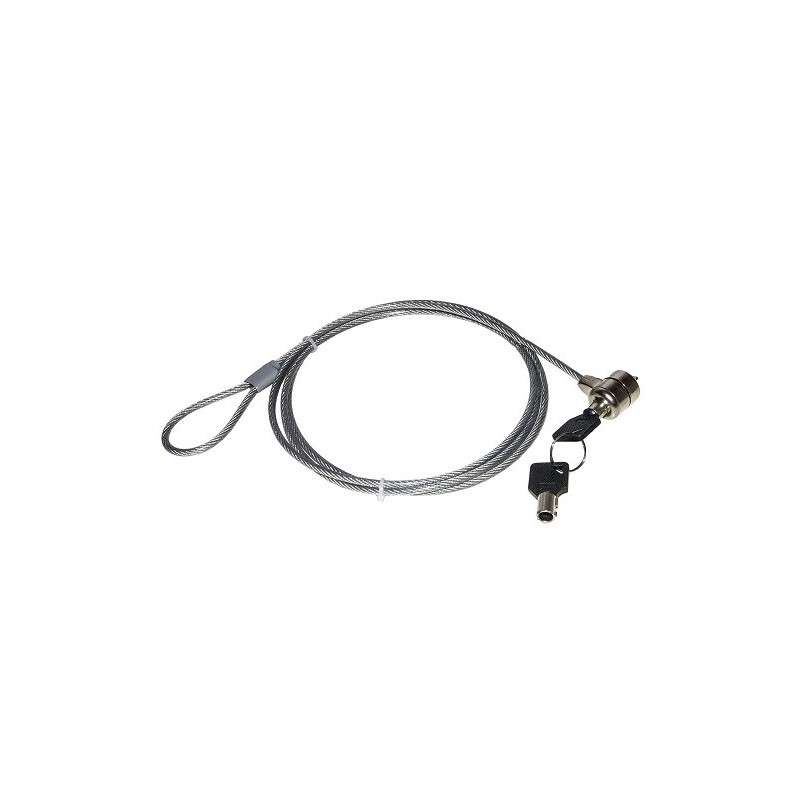 CAVO LUCCHETTO SICUREZZA NB 1,5MT CHIUSURA CON CHIAVE