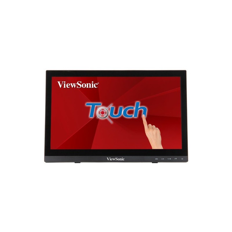 Viewsonic TD1630-3 Monitor PC 39,6 cm (15.6") 1366 x 768 Pixel HD LCD Touch screen Multi utente Nero