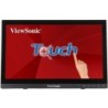Viewsonic TD1630-3 Monitor PC 39,6 cm (15.6") 1366 x 768 Pixel HD LCD Touch screen Multi utente Nero