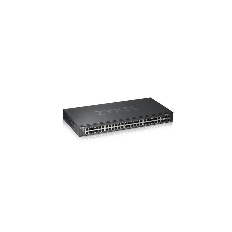 Zyxel GS1920-48V2 Gestito Gigabit Ethernet (10/100/1000) Nero