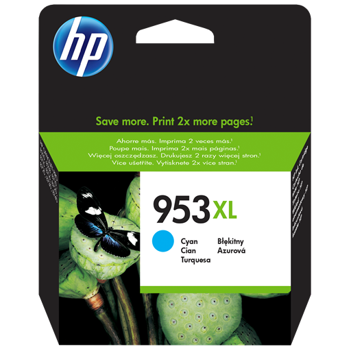 HP Cartuccia inchiostro ciano originale ad alta capacità 953XL