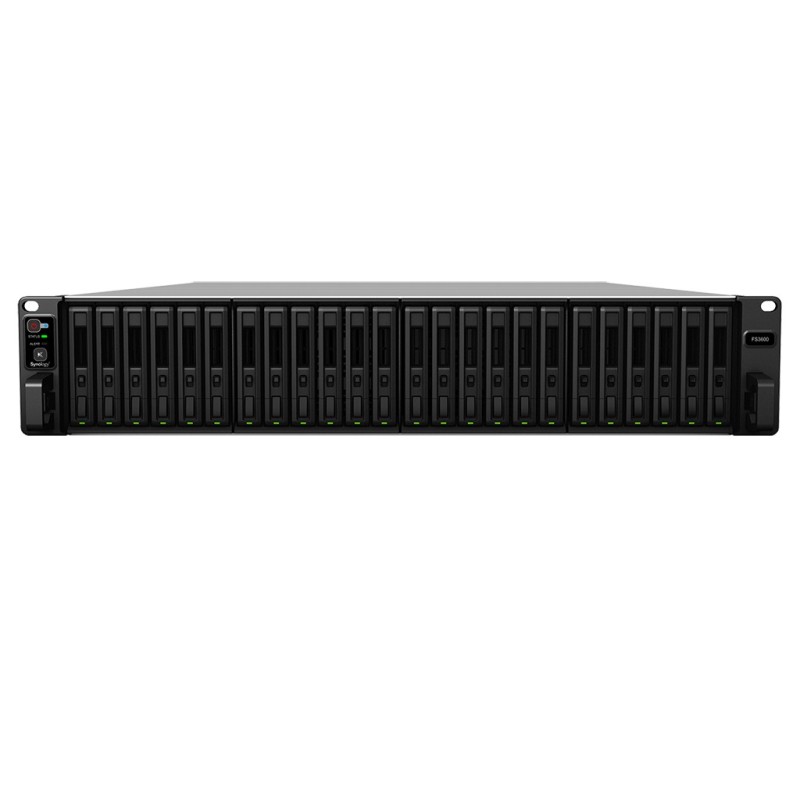 NAS SYNOLOGY FS3600 24BAY 2,5/3,5 RAM 16GB 4 SLOT 4P LAN RJ45 3P USB