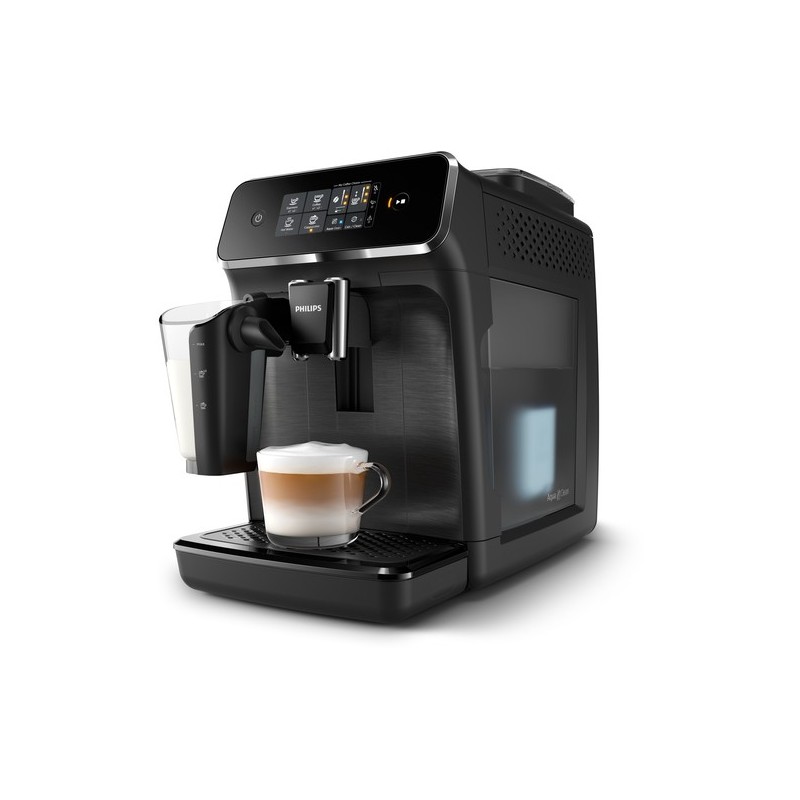 Philips 2200 series LatteGo EP2230/10 Macchina da caffè automatica, 4 bevande, cappuccinatore, 1.8 L, macine in ceramica