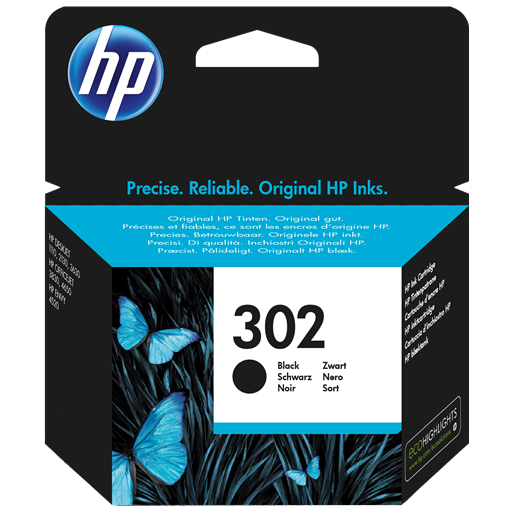 HP Cartuccia originale inchiostro nero 302