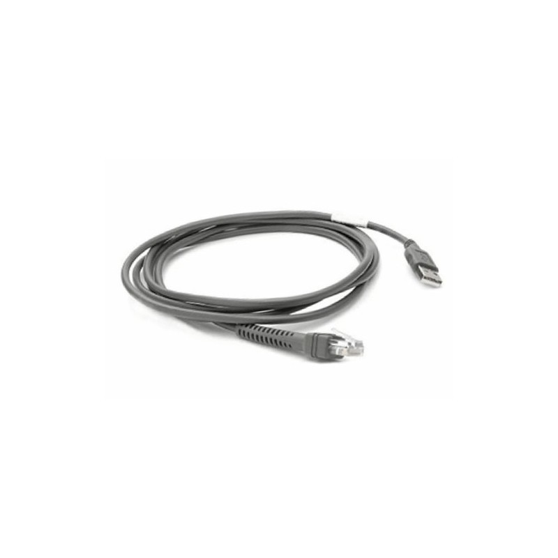 Zebra CBA-U21-S07ZBR cavo seriale Nero 2,1 m USB EAS