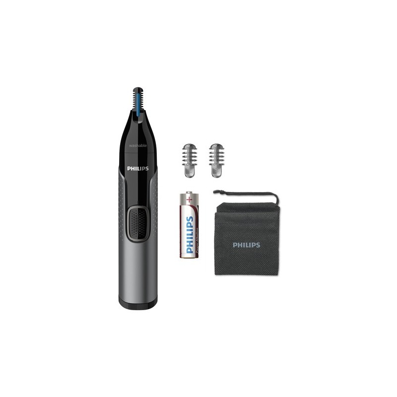 Philips Serie 3000 Rifinitore Taglia Peli Naso e Orecchie NT3650/16