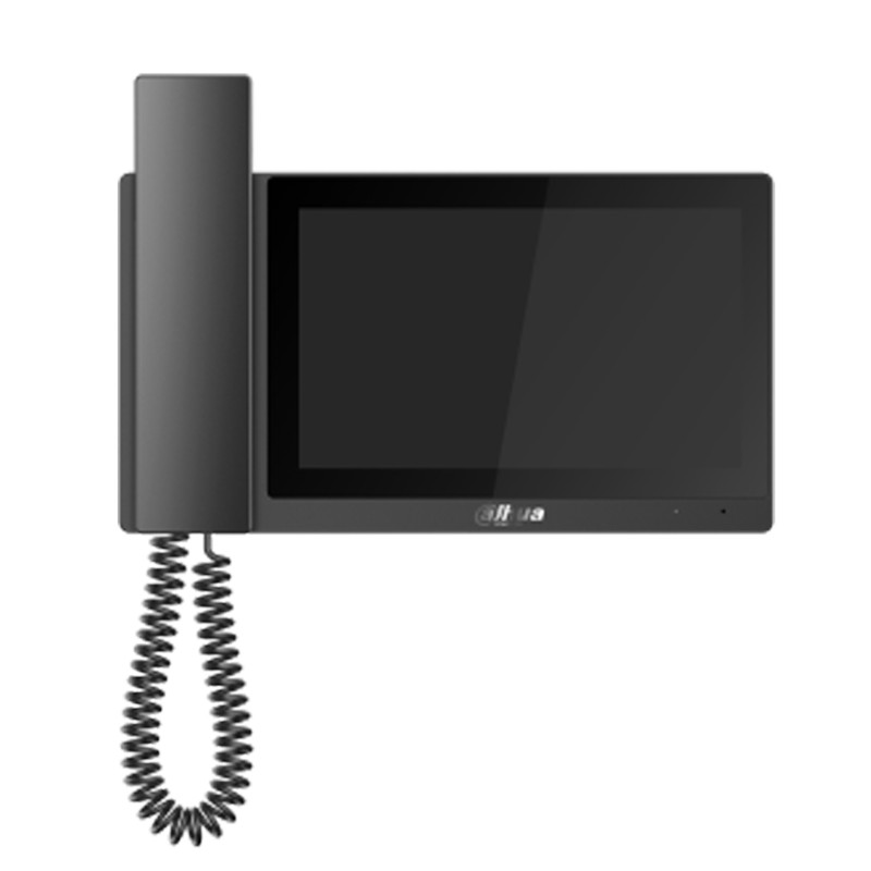 VIDEOCITOFONO UNIT? INTERNA LCD 7 NERO IP TOUCH SCREEN PARETE SD