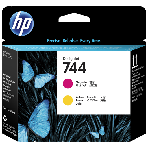 HP Testina di stampa magenta/giallo DesignJet 744