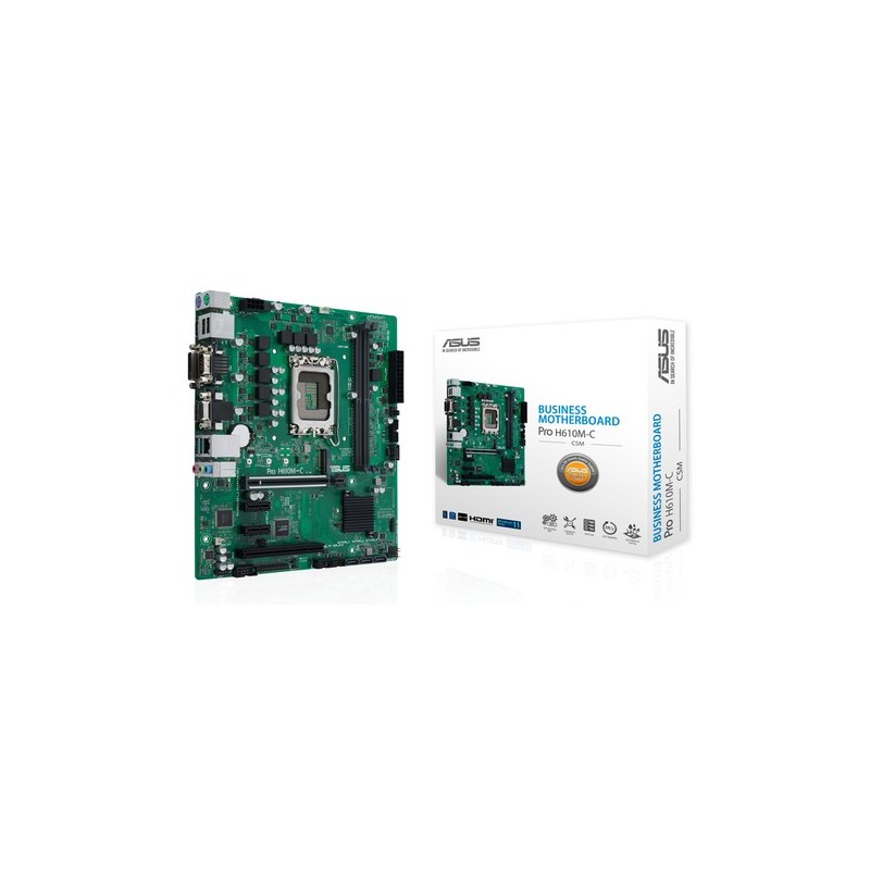 ASUS Pro H610M-C-CSM Intel H610 LGA 1700 micro ATX