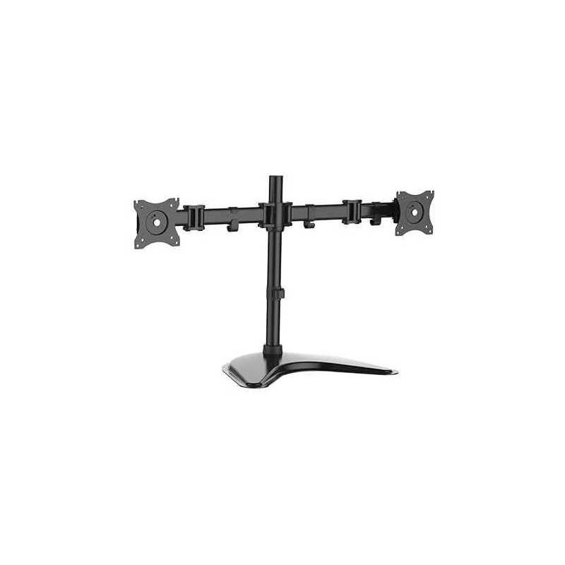 STAFFA TV/MONITOR DA TAVOLO APPOGGI DIMENSIONI DA 13 A 27 2 MONITOR